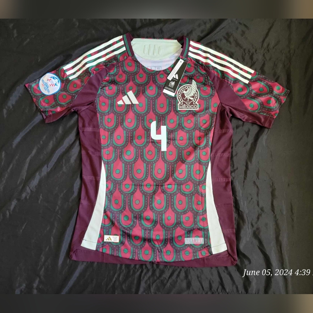 *NEW* Edson Alvarez #4 Mexico National Team Jersey